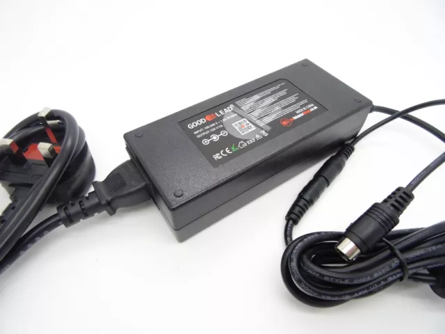 12V 6.67A 4 Pin Din Plug ACDC Switch Mode Adapter Power Supply PSU Box 4Pin 4P