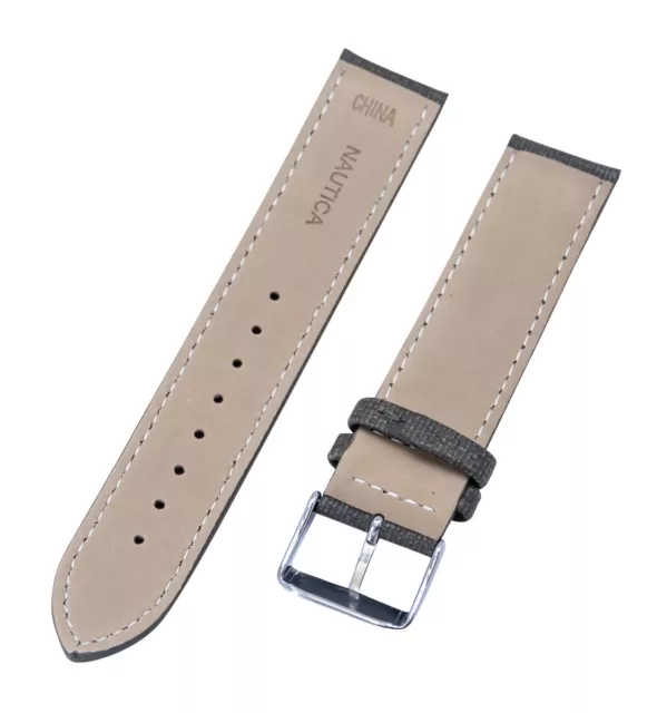 Nautica Unisex N16579G | A16579G BFD 105 Olive Green 20mm Original Watch Band 2