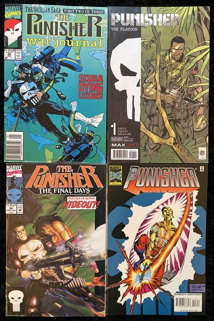 Punisher Comics (Lot of 28) Vol. 2 - War Zone Journal - Platoon 2099 Special #1 5