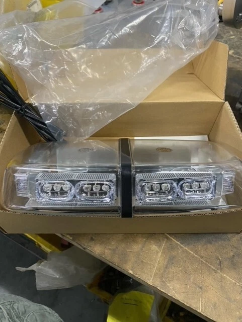 Xprite Blue 36 led snow plow lights emergency flashing warning strobe light bar