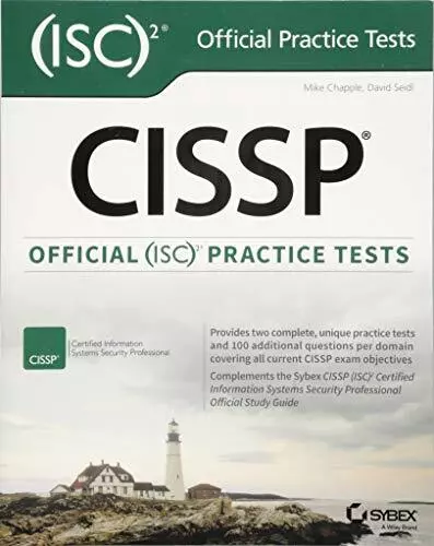 Cissp Official (Isc)2 Practice Tests by Chapple, Mike Book The Cheap Fast Free