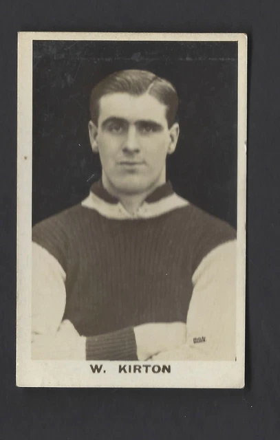 Thomson - Footballers (Real Photos) - W Kirton, Aston Villa