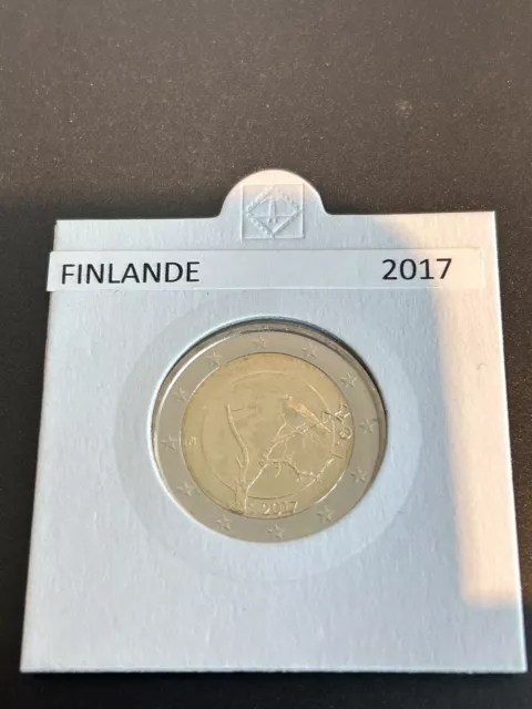 2 Euros Commémorative Finlande 2017  100 Ans D'indépendance UNC Neuve