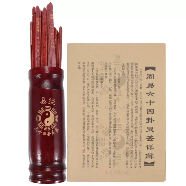 Antique Book Temple Divination Tools Funny Fortune Telling Sticks for Sale