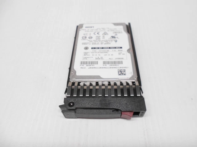 Disque Dur HPE 1TB SATA III 2.5" – 7200 RPM, 64 Mo Cache – Pour Serveur (Modèle ST91000640NS)