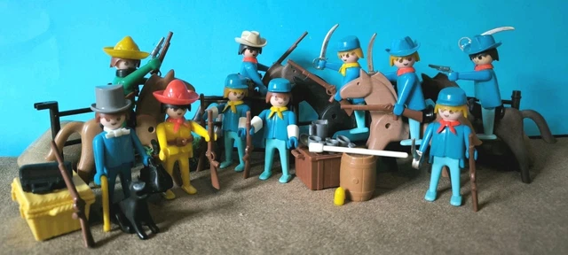 Playmobil Vintage - Homme Voyageur Avec Parapluie - Klicky System - Boîte 3322