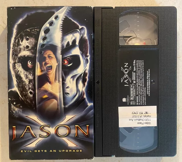 VHS: Jason X 10: horror friday 13th