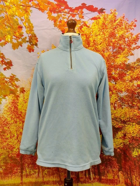Musto blue quarter zip Sweatshirt. UK girl's age 12, age 13 Junior Large JL