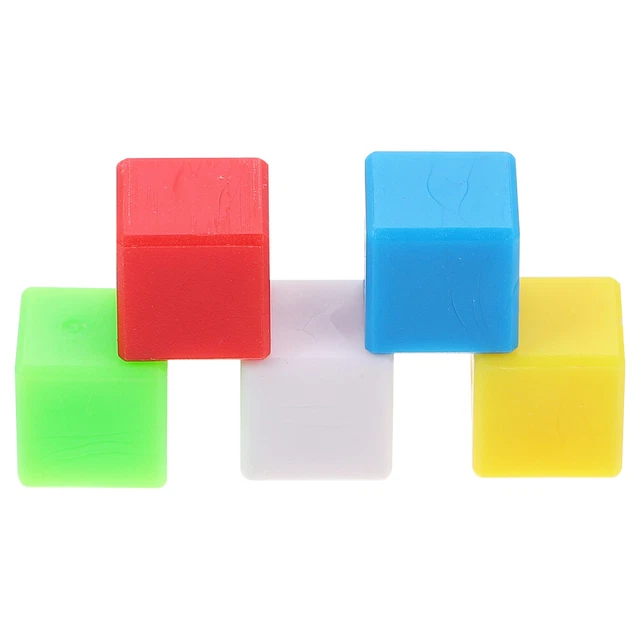 200 Pcs Small Blocks Math Manipulatives Counters Child Learning Aids