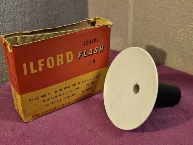 Vintage Ilford Junior Flash Gun - Boxed