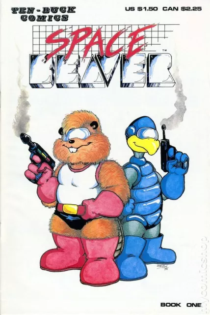 Space Beaver #1 VF 8.0 1986 Stock Image