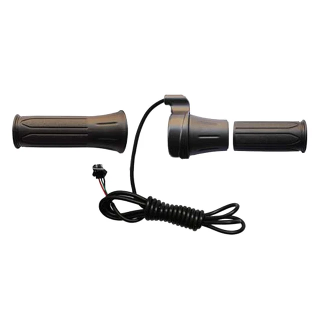 Gashebel Halbe Drehung 5V – 2 Stück, 3-polig, Wasserdichter SM-Stecker, Für E-Bike & Roller Lenker 22 Mm, ABS-Kunststoff
