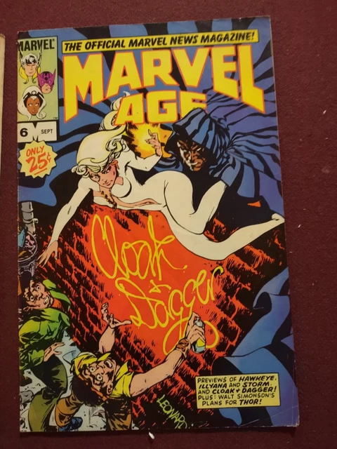 Marvel Age #6 (Marvel Comics, 1983) - 1st Beta Ray Bill, SpiderHam