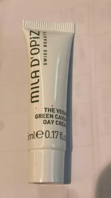 Mila d'opiz The Vegan Green Caviar Day Cream 5ml x 10pcs = 50ml Sample #non