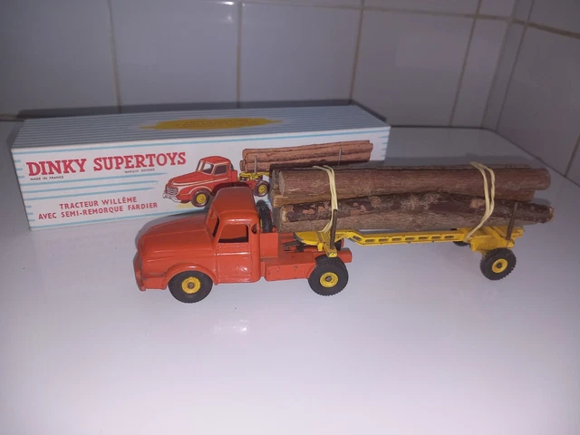 Boîte Vide Dinky Toys 36A - Camion Willeme Semi-remorque Fardier, Collection