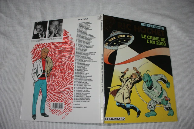 RIC HOCHET    " Le Crime de l'an 2000 " T50  EO 1997  DU LOMBARD  Comme Neuf