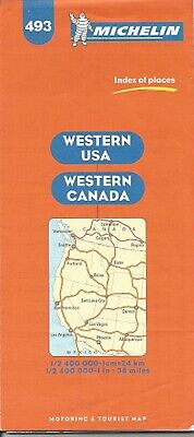 Western USA by Michelin #493