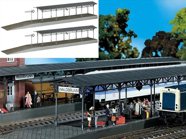 Faller 120193 Ho SNCF Grand Quai De Gare ICE - Longueur 634mm - Neuf Sous Boîte
