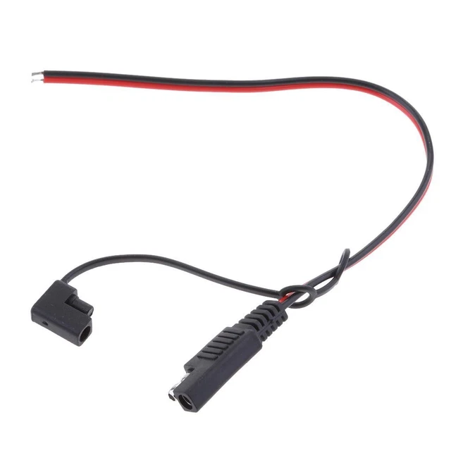 Cavo Di Prolunga SAE 2 Pin - 30cm Per Pannelli Solari, Auto E Moto - Connettore Rapido Con Protezione Anti Polvere - Foto 10