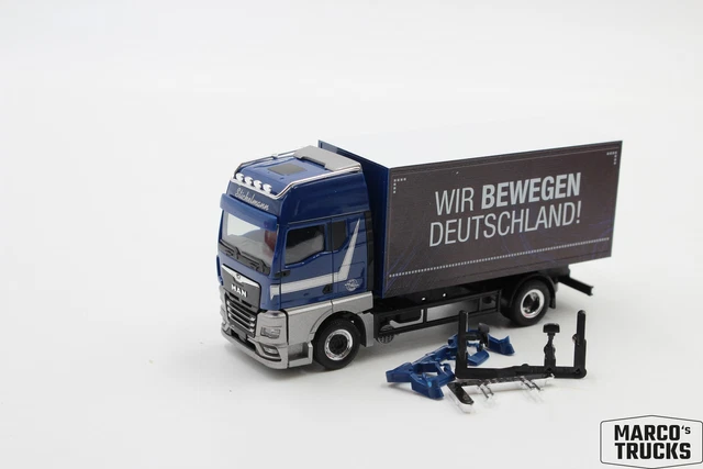Cabina MAN TGX GX Con WLB Per Autoarticolati - Modello Herpa 085137 Scala 1:87