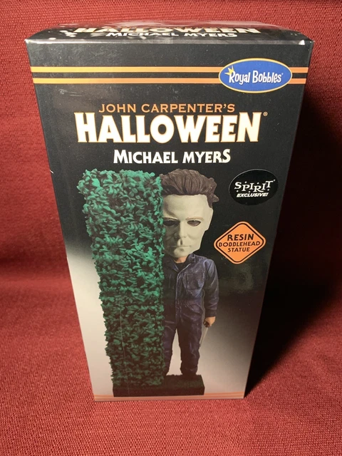 Royal Bobbles Halloween MICHAEL MYERS HEDGE Bobblehead Statue SPIRIT EXCLUSIVE