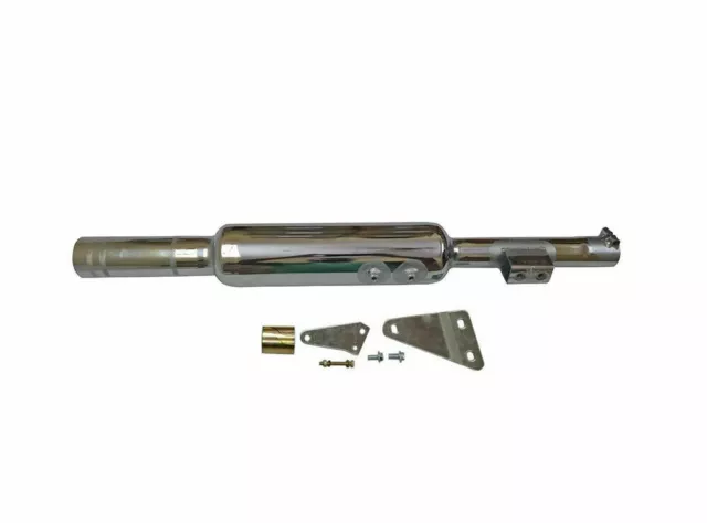 Exhaust Silencer Short Bottle (Punjab Hollow) for Royal Enfield