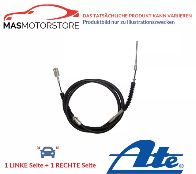 Handbremsseil Bremsseil Paar Ate 243727-10942 2Pcs P Für Dacia Sandero Ii