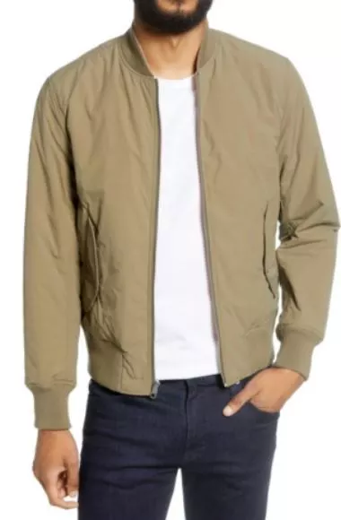 Rag & Bone Manston Slim Fit Reversible Bomber Jacket, XXL, New with Defects