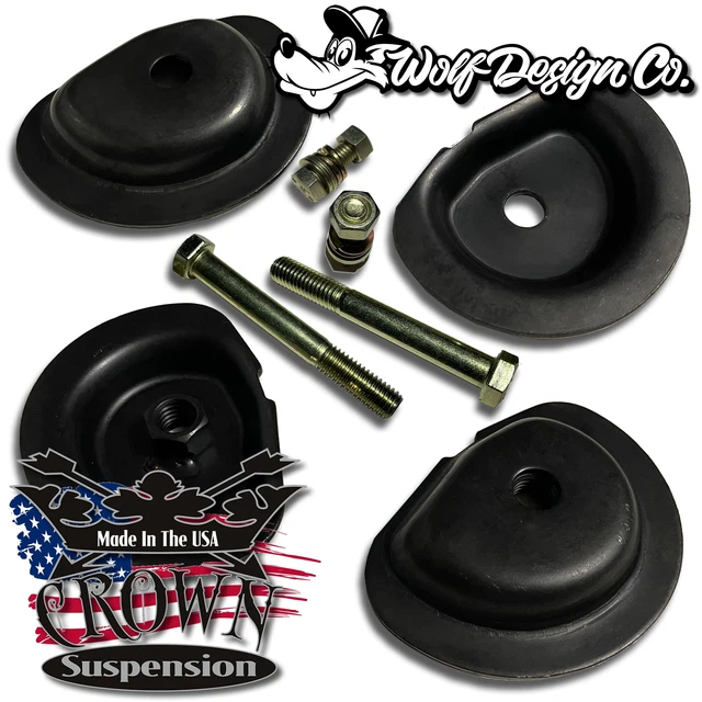 19631972 CHEVY C10 Truck Rear Trailing Arm Coil Spring Retainers EUR