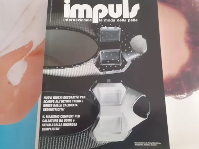 IMPULS  N 72 CATALOGUE MAGASINE  CHAUSSURES  SHOES PELLE fashion mode  milan