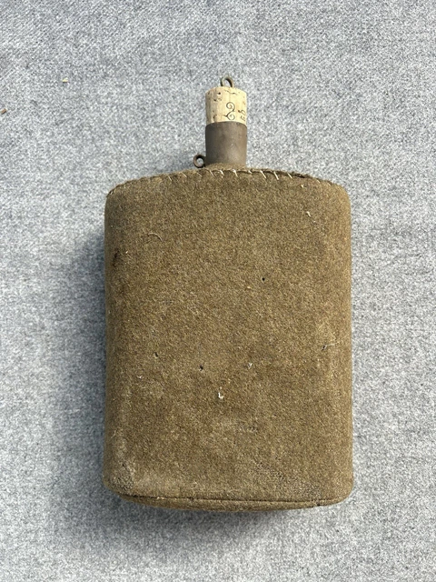 Gourde Militaire Anglaise WW2 - British Army Pattern 37 - Matériel Original D'époque