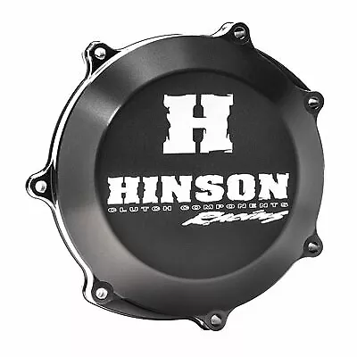 Hinson Billetproof Clutch Cover Black–Fits:Honda CRF250R/RX 2018–2022