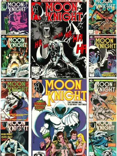 Moon Knight Vol. I Issues #1 - 38 Marvel You Pick - Complete Your Run