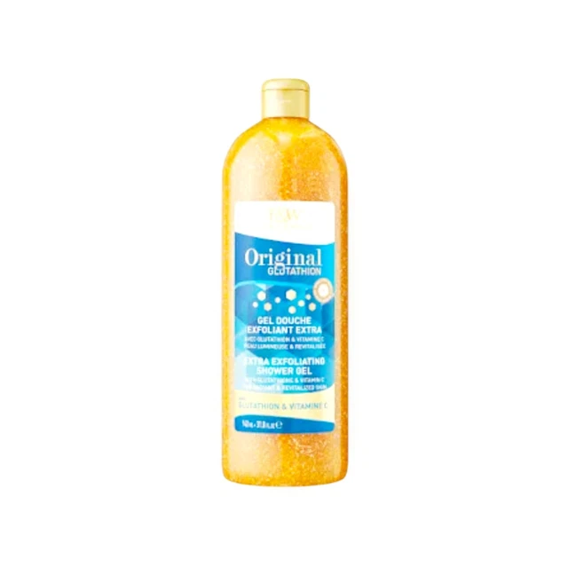 Gel Douche Exfoliant éclaircissant 970ml Lemon Clear - Au Curcuma Et Safran - Pour Tous Types De Peau