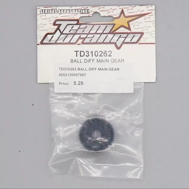 Team Durango TDR310262 Ball Diff Main Gear DEX210