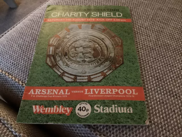 Arsenal v Liverpool (FA Charity Shield) 11/8/79