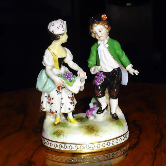 Tête De Poupée En Porcelaine AR Allemagne, 13 Cm, Probablement August Riedeler