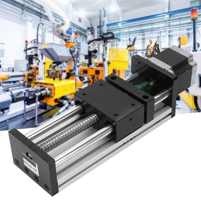 LINEAR GUIDE RAIL CNC Slide Stage Actuator Screw Motion Table Nema 23
