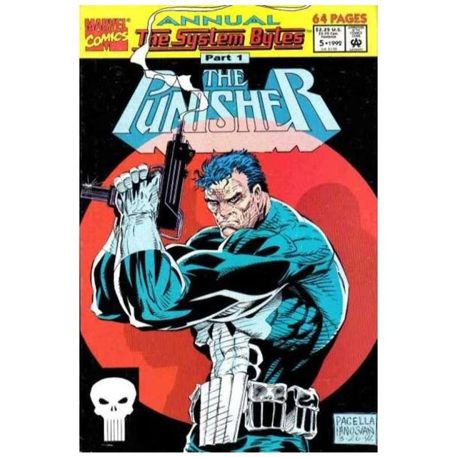 Punisher (1987 series) Annual #5 in Near Mint minus condition. Marvel comics [y~