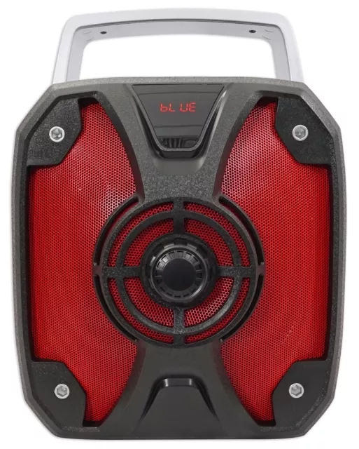 Rockville Rockbox 6,5 Zoll wiederaufladbarer tragbarer Bluetooth Karaoke Lautsprecher + Mikrofon 2