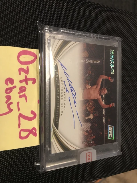 2022 immaculate ufc Anderson Silva Immaculate Celebrations  5/49