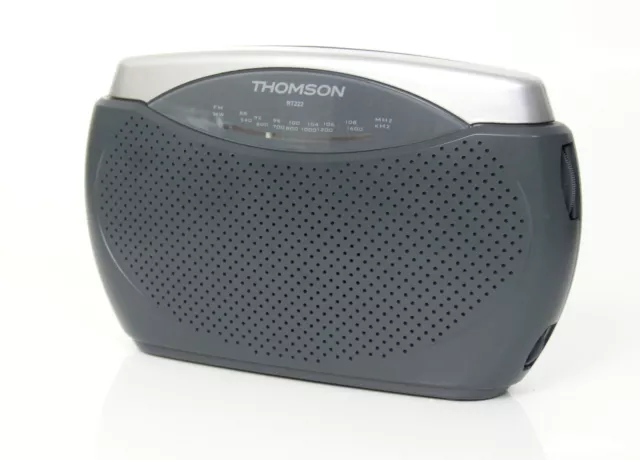 Thomson Rt222 Radio Portable Fm-Mw Gris