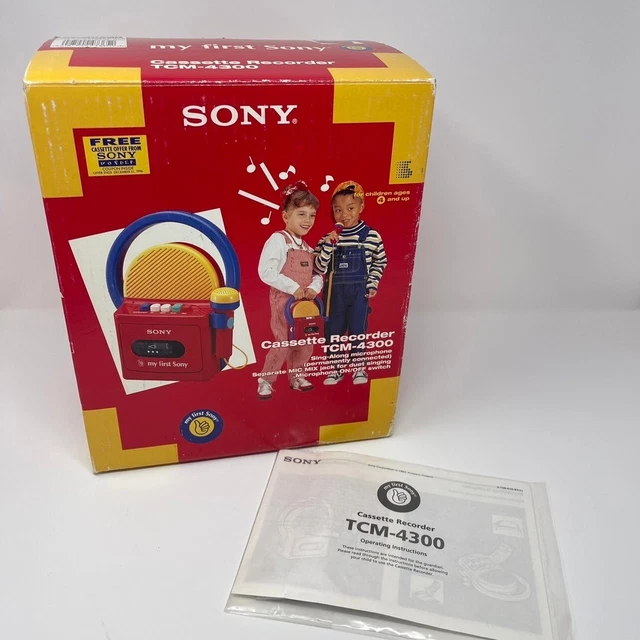 Box Only!!! Sony Cassette Recorder Box