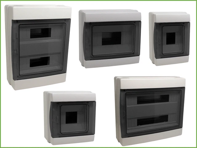 Quadro Elettrico Esterno IP65 - Scatola Stagna 12 Moduli Con Terminali Per Giardino E Industria - Foto 5