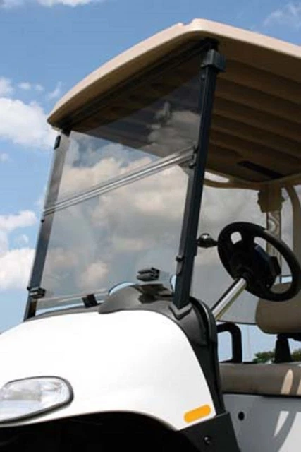 Ezgo Rxv Golf Cart Trasparente Acrilico Pieghevole Anteriore Parabrezza W/ Gomma