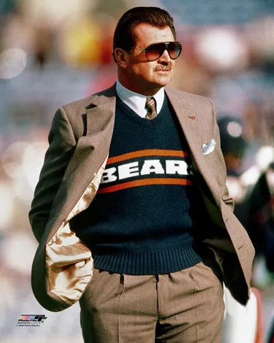 Mike Ditka COACH DITKA 1985 Chicago Bears at Soldier FIeld Premium POSTER Print