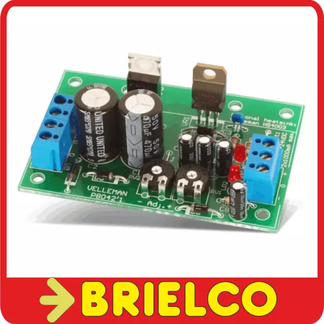 Kit Para Montar Alimentacion Simetrica De 1.2 A 24V 2X1A Entrada 2X24V Bd2040