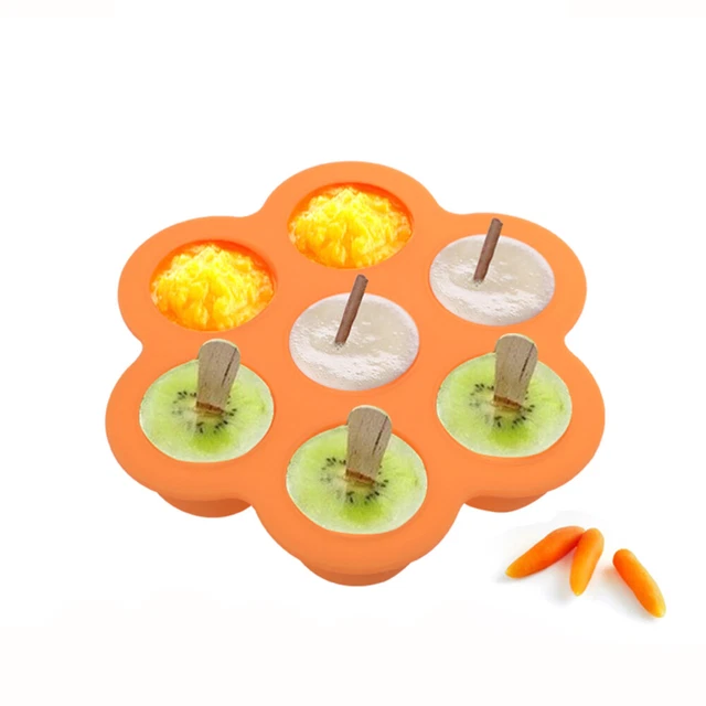 Food Storage Tray Freezer Tray Silicone Tray Sealable Containers Ice Tray