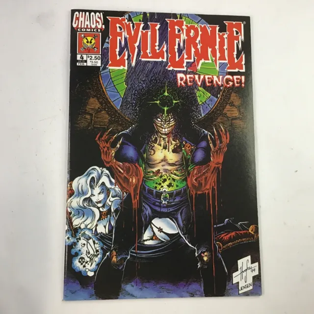 EVIL ERNIE Revenge #4 - Chaos Comics 1994 Indie Horror Comic - Lady Death Poster