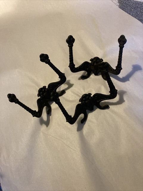 antique halltree hooks Hall Tree Umbrella Iron Hat Coat Metal Old Hardware